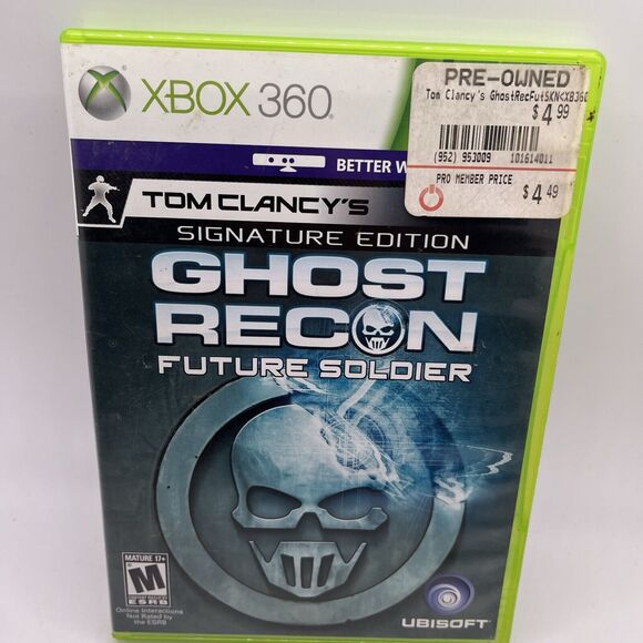 Xbox360 Tom Clancys Ghost Recon Future Soldier Signature Edition - Tested - Picture 1 of 6